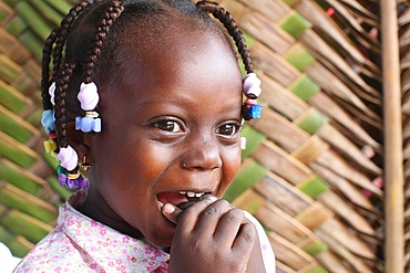 African girl, Lome, Togo, West Africa, Africa