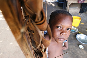 African boy, Lome, Togo, West Africa, Africa