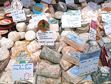 French cheese, Paris, France, Europe