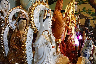 Quan Am Bodhisattva of Compassion, Tu An Buddhist Temple, Saint-Pierre-en-Faucigny, Haute Savoie, France, Europe