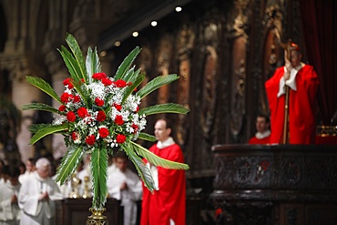 Palm Sunday at Notre Dame Cathedral, Paris, France, Europe