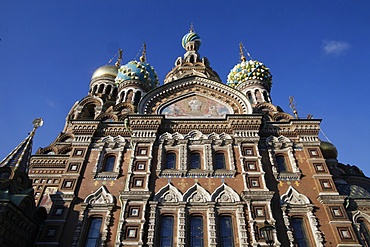 Church of the Saviour on Spilled Blood (Church of Resurrection), UNESCO World Heritage Site, St. Petersburg, Russia, Europe