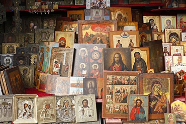 Orthodox icons, St. Petersburg, Russia, Europe