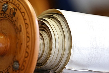 Jewish Torah scroll, Paris, France, Europe