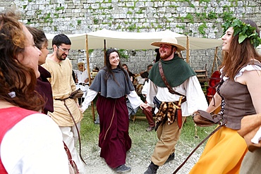 The medieval festival of Provins, UNESCO World Heritage Site, Seine-et-Marne, Ile-de-France, France, Europe