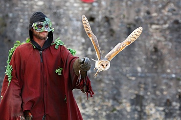 The legend of the knights, the medieval festival of Provins, UNESCO World Heritage Site, Seine-et-Marne, Ile-de-France, France, Europe