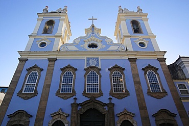 Rosario dos Pretos church in Pelourinho, Salvador, Bahia, Brazil, South America