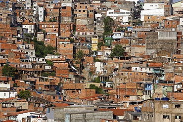 Favelas in Salvador da Bahia, Bahia, Brazil, South America