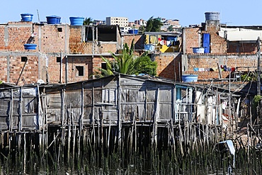 Alagados favela in Salvador, Bahia, Brazil, South America