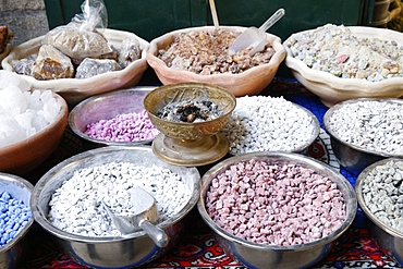 Frankincense on a market stall, Jerusalem, Israel, Middle East