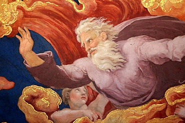 Moses before the Burning Bush, Jacob's dream, Room of Heliodorus, Vatican Museum, Vatican, Rome, Lazio, Italy, Europe