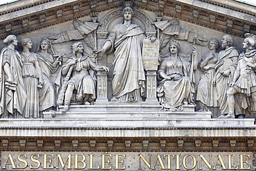 Palais Bourbon, French National Assembly, Paris, France, Europe