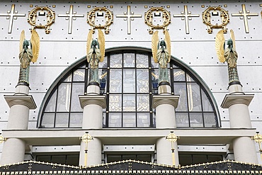 Am Steinhof church (Church Leopold) designed by Otto Wagner, Vienna, Austria, Europe