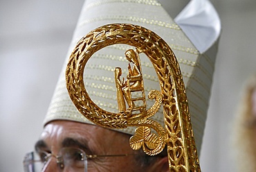 Bishop's crozier, Lourdes, Hautes Pyrenees, France, Europe