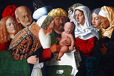 The Circumcision by Bartolomeo Veneto, painted 1506, Pais, France, Europe