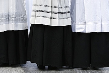 Priests' vestment, Lourdes, Hautes Pyrenees, France, Europe