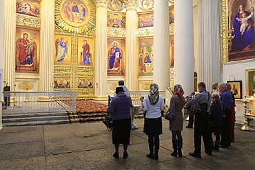 Orthodox Baptism, The Trinity Cathedral, St. Petersburg, Russia, Europe