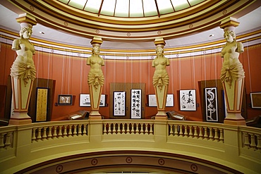 Library of the Musee Guimet. Museum of Asian Arts. Paris, France, Europe