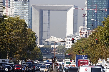 Grande Arche de la Defense, Paris, France, Europe