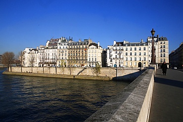 Quai d'Orleans, Ile Saint-Louis, Paris, France, Europe