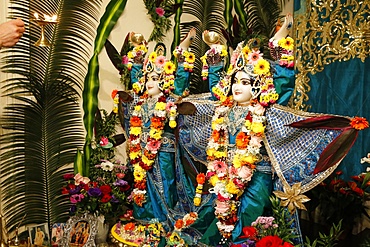 Gaura Purnima celebration, Sarcelles, Val d'Oise, France, Europe