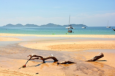 Hat Farang beach on Koh Mook, Thailand, Southeast Asia, Asia