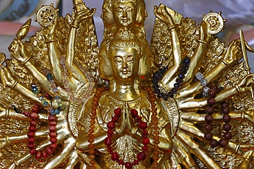 Quan Am (Bodhisattva of Compassion) (Goddess of Mercy), Tu An Buddhist Temple, Saint-Pierre-en-Faucigny, Haute Savoie, France, Europe