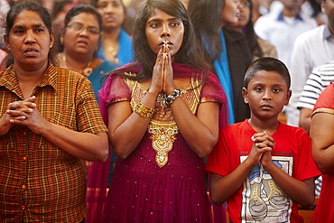 Tamil Catholic celebration, Antony, France, Europe