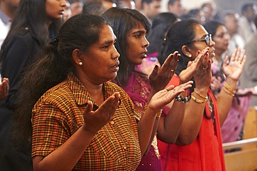 Tamil Catholic celebration, Antony, France, Europe