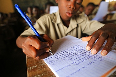 Grammar course, Primary School Adjalle, Togo, West Africa, Africa