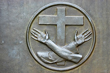 Franciscan cross, Ain-Karim, Israel, Middle East