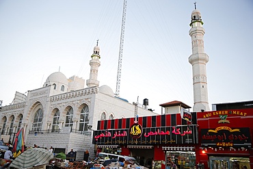 Ramallah central mosque and market, Palestinian Territories, Middle East