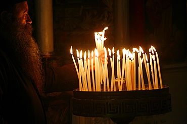 Chapel in the Church of the Holy Sepulchre, Jerusalem, Israel, Middle East