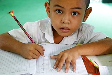 Phare Ponleu Selpak school pupil, Cambodia, Indochina, Southeast Asia, Asia