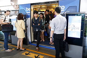 Bangkok subway, Bangkok, Thailand, Southeast Asia, Asia