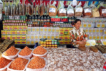 Vung Tau fish market, dried fish for sale, Vung Tau, Vietnam, Indochina, Southeast Asia, Asia