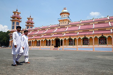 Cao Dai Holy See Temple, Thay Ninh, Vietnam, Indochina, Southeast Asia, Asia