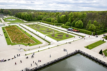 View from Vaux-le-Vicomte Chateau, Seine-et-Marne, France, Europe