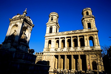 Saint Sulpice Catholic Basilica, Paris, France, Europe