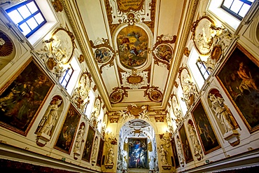 Oratorio del Santissimo Rosario in San Domenico (Oratory of the Rosary of St. Dominic), Palermo, Sicily, Italy, Europe