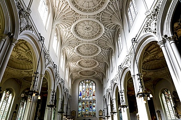 The Guild Church of St. Mary Aldermary, City of London, London, England, United Kingdom, Europe