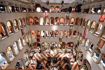 The luxury shopping center Fondaco dei Tedeschi, Venice, Veneto, Italy, Europe