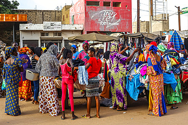 Kaolack central market, Kaolack, Senegal, West Africa, Africa