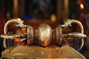 Vajra in Golden temple, Patan, Nepal, Asia