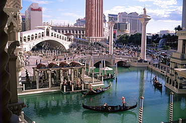 Grand Canal at the Venetian, Las Vegas, Nevada, United States of America, North America