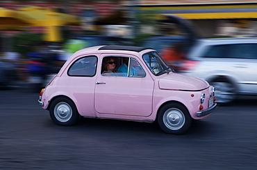 Fiat 500, Naples, Campania, Italy, Europe