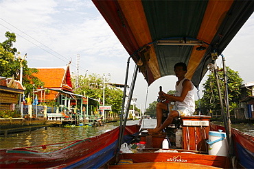 The klongs of Bangkok, Thailand, Southeast Asia, Asia