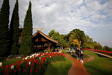 At the Queen Mother villa, in the middle of the Golden Triangle, Thailand, Southeast Asia, Asia