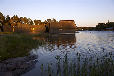 A new design house on the coast of the main island of Aland archipelago, Finland, Scandinavia, Europe