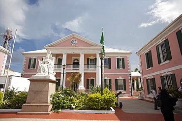 The Municipal Building of Nassau, Bahamas, West Indies, Caribbean, Central America